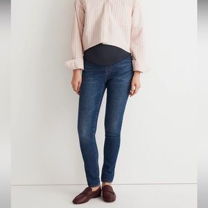 Madewell Maternity Over-The-Belly High-Rise Skinny Jeans Sz 26 NWT